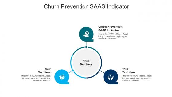 Churn prevention saas indicator ppt powerpoint presentation outline icon cpb