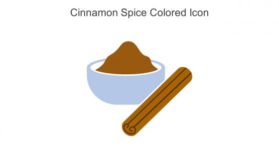 Cinnamon Spice Colored Icon In Powerpoint Pptx Png And Editable Eps Format