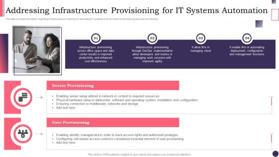 CIOS Handbook For IT Addressing Infrastructure Provisioning For It Systems Automation