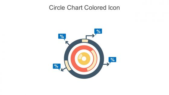 Circle Chart Colored Icon In Powerpoint Pptx Png And Editable Eps Format