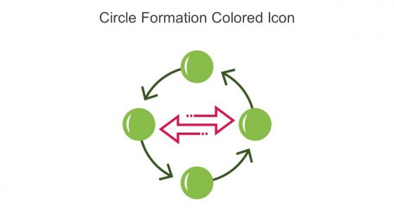 Circle Formation Colored Icon In Powerpoint Pptx Png And Editable Eps Format