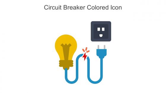 Circuit Breaker Colored Icon In Powerpoint Pptx Png And Editable Eps Format
