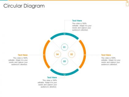 Circular diagram branded investor ppt graphics