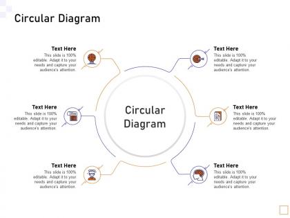 Circular diagram guide to consumer behavior analytics