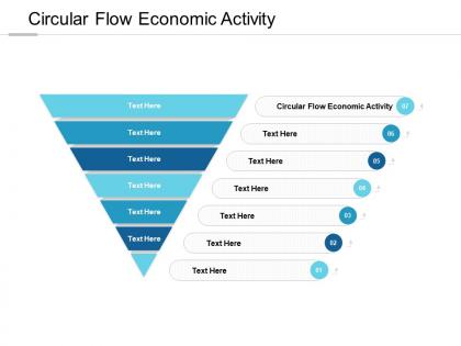 Circular flow economic activity ppt powerpoint presentation show files cpb