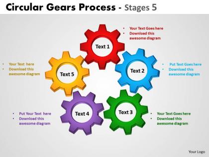 Circular gears process stages 13