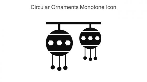 Circular Ornaments Monotone Icon In Powerpoint Pptx Png And Editable Eps Format