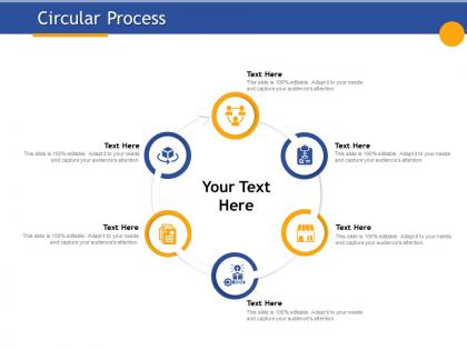 Circular process audiences attention ppt powerpoint presentation visual aids slides