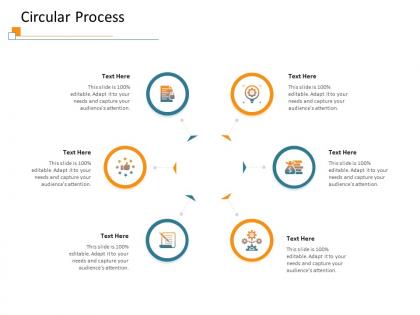 Circular process m3402 ppt powerpoint presentation infographics guidelines