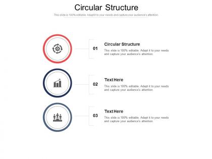 Circular structure ppt powerpoint presentation outline cpb