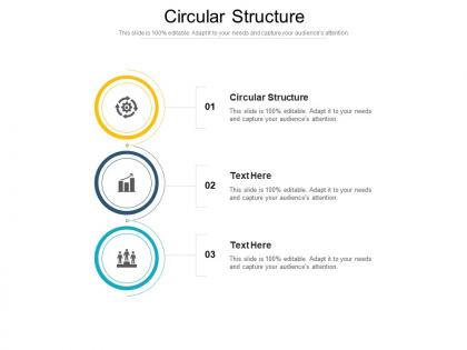 Circular structure ppt powerpoint presentation professional background image cpb