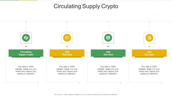 Circulating Supply Crypto In Powerpoint And Google Slides Cpb