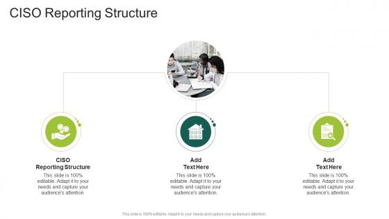 CISO Reporting Structure In Powerpoint And Google Slides Cpb