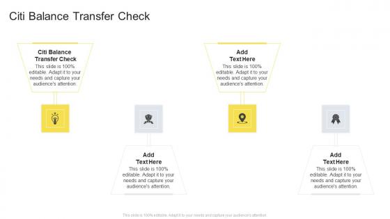 Citi Balance Transfer Check In Powerpoint And Google Slides Cpb