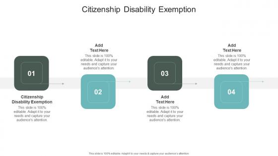 Citizenship Disability Exemption In Powerpoint And Google Slides Cpb