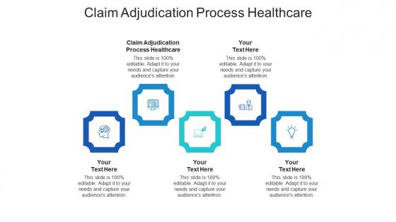 Claim adjudication process healthcare ppt powerpoint presentation summary picture cpb