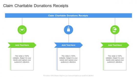 Claim Charitable Donations Receipts In Powerpoint And Google Slides Cpb