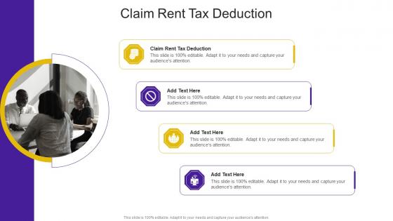 Claim Rent Tax Deduction In Powerpoint And Google Slides Cpb