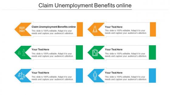 Claim unemployment benefits online ppt powerpoint presentation summary background cpb
