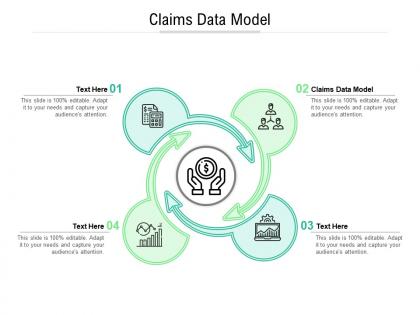 Claims data model ppt powerpoint presentation show smartart cpb