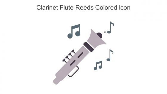 Clarinet Flute Reeds Colored Icon In Powerpoint Pptx Png And Editable Eps Format