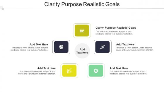 Clarity Purpose Realistic Goals In Powerpoint And Google Slides Cpb