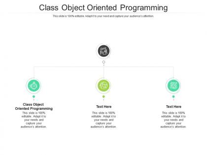 Class object oriented programming ppt powerpoint clipart images cpb
