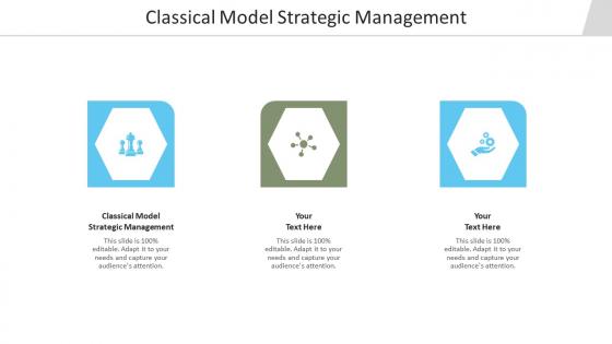 Classical model strategic management ppt powerpoint presentation pictures outfit cpb
