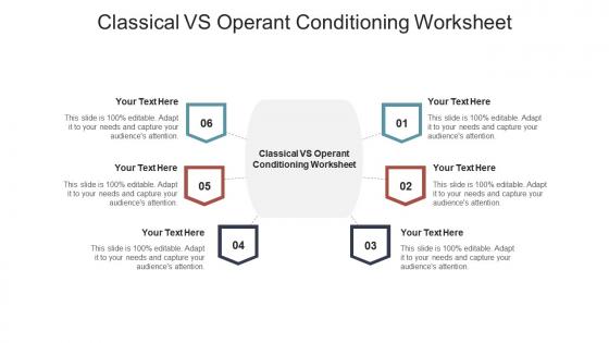 Classical vs operant conditioning worksheet ppt powerpoint presentation show example cpb