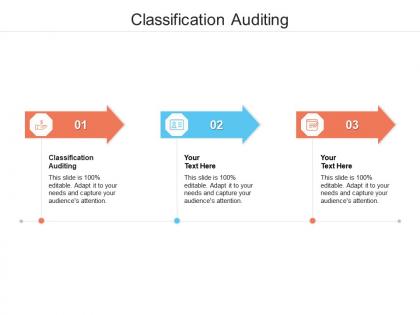 Classification auditing ppt powerpoint presentation layouts layout ideas cpb