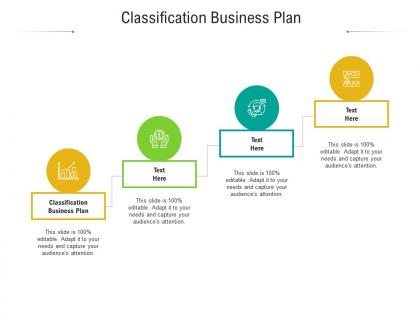 Classification business plan ppt powerpoint presentation styles file formats cpb