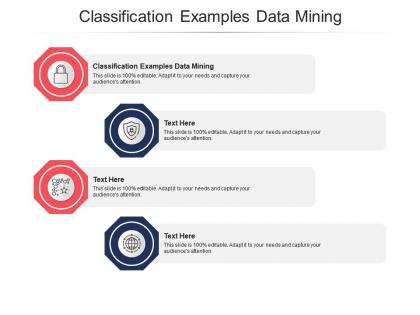 Classification examples data mining ppt powerpoint presentation icon design inspiration cpb