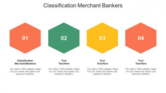 Classification Merchant Bankers Ppt Powerpoint Presentation Inspiration Graphics Tutorials Cpb