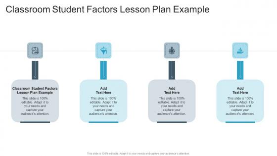 Classroom Student Factors Lesson Plan Example In Powerpoint And Google Slides Cpb