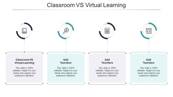 Classroom Vs Virtual Learning In Powerpoint And Google Slides Cpb