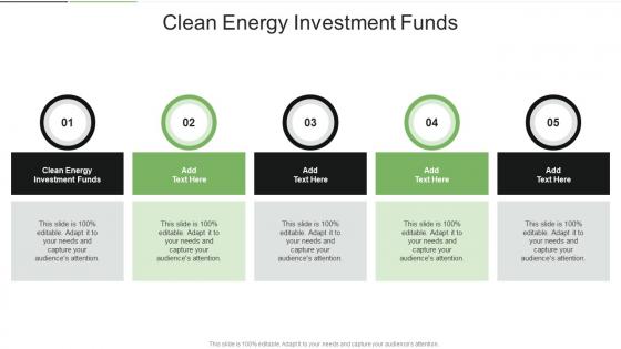 Clean Energy Investment Funds In Powerpoint And Google Slides Cpb