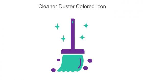 Cleaner Duster Colored Icon In Powerpoint Pptx Png And Editable Eps Format