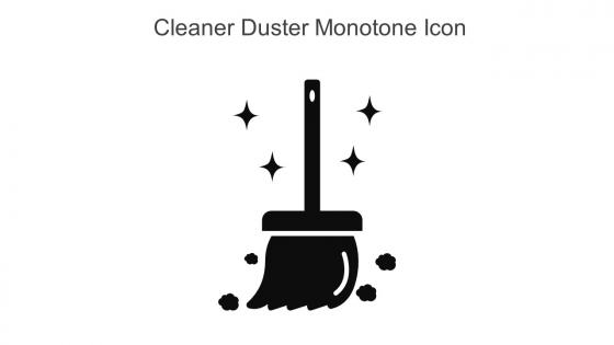 Cleaner Duster Monotone Icon In Powerpoint Pptx Png And Editable Eps Format