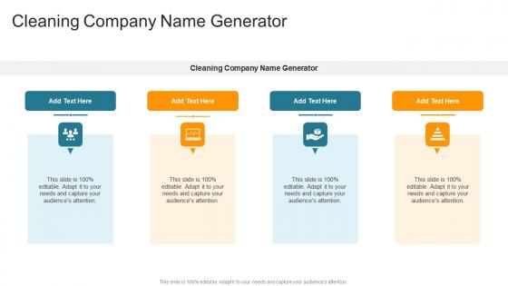 Cleaning Company Name Generator In Powerpoint And Google Slides Cpb