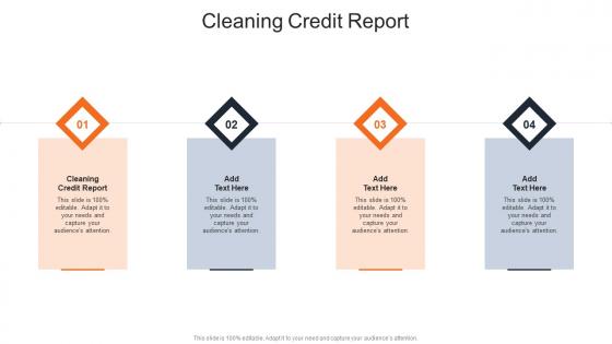 Cleaning Credit Report In Powerpoint And Google Slides Cpb