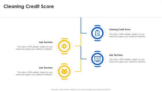 Cleaning Credit Score In Powerpoint And Google Slides Cpb