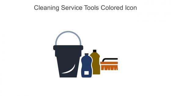 Cleaning Service Tools Colored Icon In Powerpoint Pptx Png And Editable Eps Format