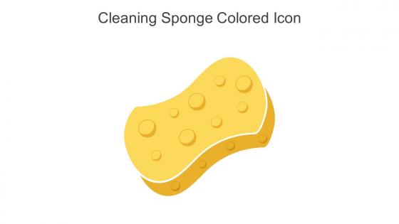 Cleaning Sponge Colored Icon In Powerpoint Pptx Png And Editable Eps Format