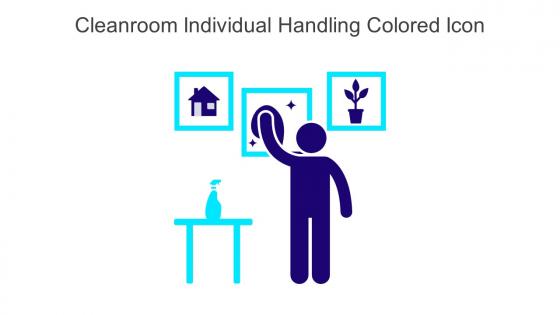 Cleanroom Individual Handling Colored Icon Icon In Powerpoint Pptx Png And Editable Eps Format