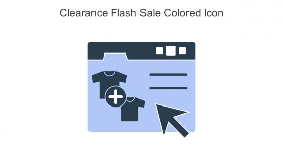 Clearance Flash Sale Colored Icon In Powerpoint Pptx Png And Editable Eps Format