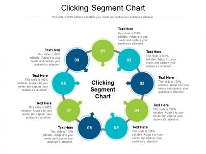 Clicking segment chart ppt powerpoint presentation visual aids summary cpb