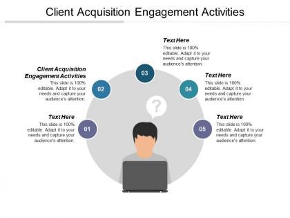 Client acquisition engagement activities ppt powerpoint presentation file gallery cpb