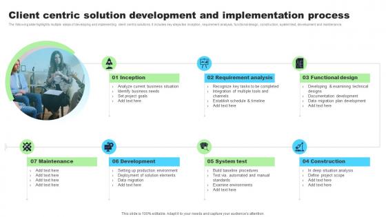 Client Centric Solution Development And Implementation Process