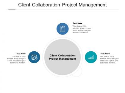 Client collaboration project management ppt powerpoint presentation inspiration structure cpb