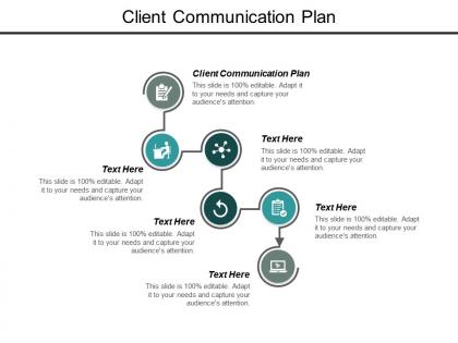 Client communication plan ppt powerpoint presentation outline model cpb